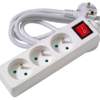 MULTIPRISE X3 BLANC INTER 1.5M