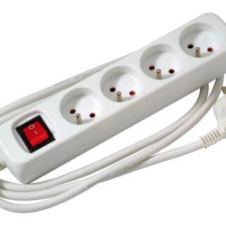 MULTIPRISE X4 BLANC INTER 1.5M