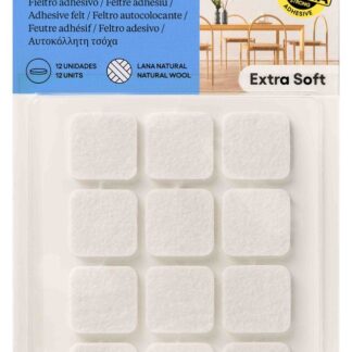 PATIN FEUTRE LAINEX12 ADH 22X22MM