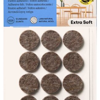 PATIN FEUTRE LAINEX12 ADH DIAM22MM