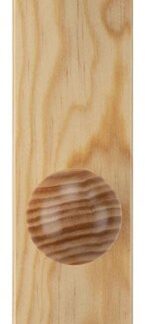 PORTEMANTEAU BOIS NATUREL 3 TETES