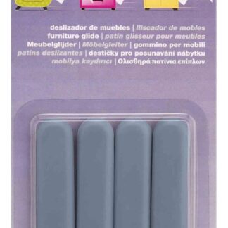 PATIN GLISSEURX4 MEUBLES 75X16 GRIS