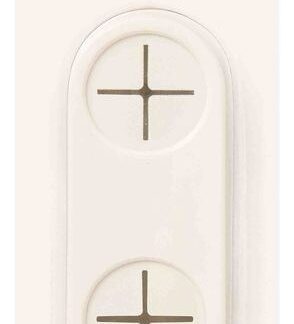 CROCHET ADH POUR 3TORCHONS BLANC