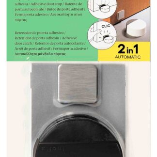 BUTEE DE PORTE MAGNETIQUE NOIR