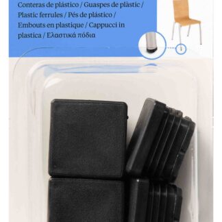 EMBOUT X4 INTERIEUR CARRE 30MM NOIR