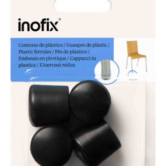 EMBOUT RONDX4 POUR DIAM22 NOIR