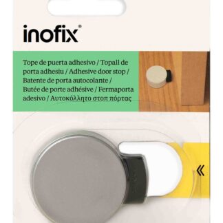 BUTEE PORTE ADH AMORTIS CHROME MAT