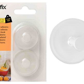 CROCHET ADHX2 ROND DEMITRANSPAR BLC