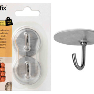 CROCHET ADHX2 ROND ACIER INOX ACIER