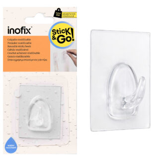 CROCHET ADH REUTILISABLE PM TRANS