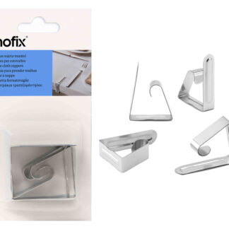 PINCES X4 ATTACHE-NAPPE METALLIQUE