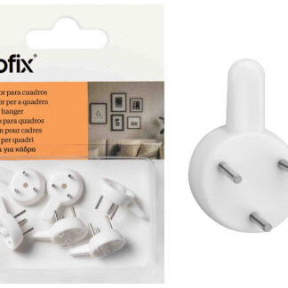 CROCHET MURALX6 24x13x14MM