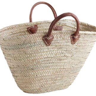 COUFFIN PALM. POIGN.RDE CUIR