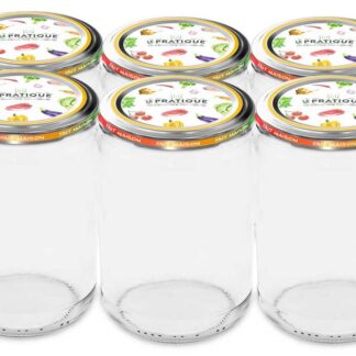 BOCAUX LE PRATIQUE X6 500ML D82MM