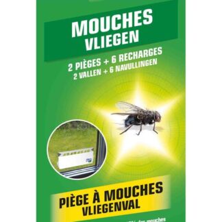 KAPO PIEGE A MOUCHESX2 ET 6RECHARGE