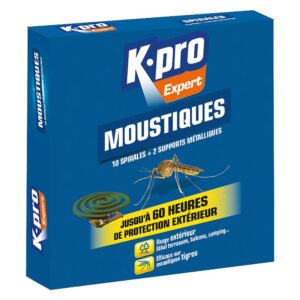 K-PRO EX SPIRAL ANTI MOUSTIQUES X10
