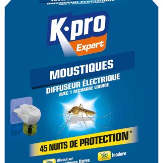 K-PRO EX MOUSTIQUES DIFFU ELEC+1REC