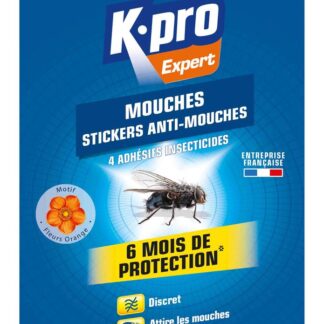 K-PRO EX STICKERS ANTI MOUCHE X4