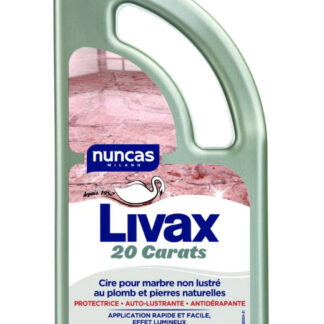 LIVAX 20 CARATS CIRE POUR MARBRE 1L