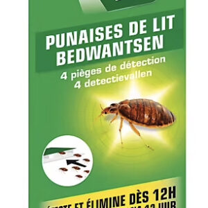 KAPO PIEGE A PUNAISE DE LIT X4