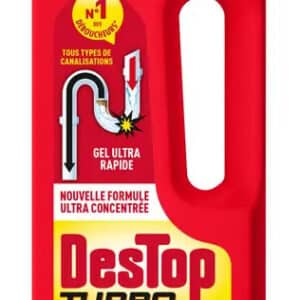 DESTOP DEBOUCHEUR TURBO 4DOSES 1L