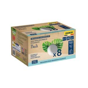 BALI MINI RECH. GALET 8X100G NEUTRE