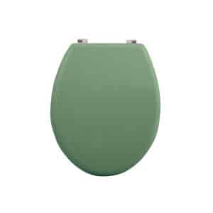 ABATTANT WC CHARN INOX VERT BASILIC