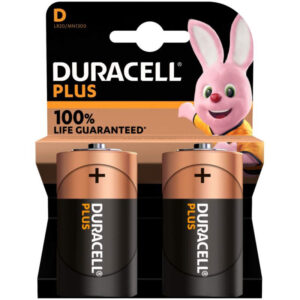 PILE LR20 DURACELL PLUS POWER X2