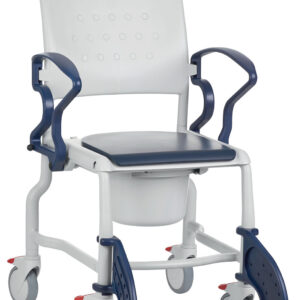 Fauteuil douche/WC Bonn - Bleu