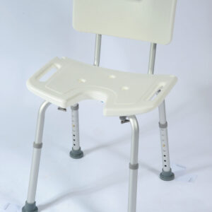 Chaise de douche New Bora - Blanc