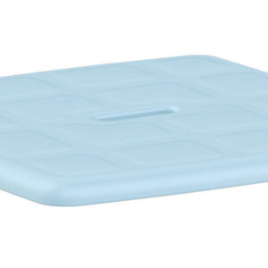 Assise souple pour tabouret compact ou marchepied Capri - Bleu