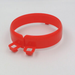 Rebord d'assiette incurvé - Rouge