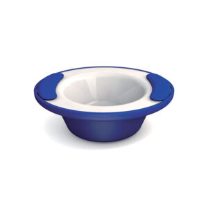 Assiette isotherme Vital - Bleu - Creuse