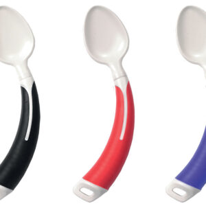 Gamme de couverts Plasti-grip enfant/ado - Noir - Cuillère pour droitier