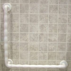 Barre d'appui spécial douche Grip - Blanc