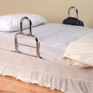 Barre d'accès au lit - Chromé