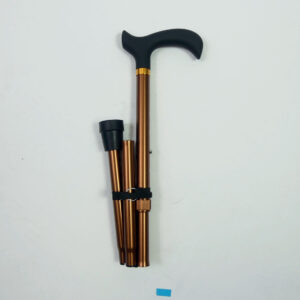 Canne design en aluminium pliante ou fixe - Coffee - Pliante