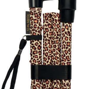 Gaine décor pour canne - Léopard