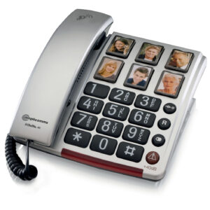 Téléphone Big Tel 40 plus - Argent