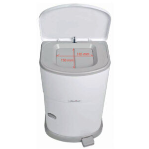 Poubelle anti-odeur JANIBELL - Poubelle 41l