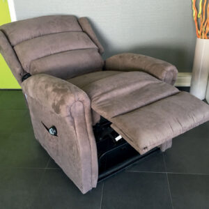 Fauteuil releveur Renaissance 1 ou 2 moteurs - Microfibre Taupe - 1 moteur