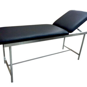 Table d'examen 2 plans inox - Noir