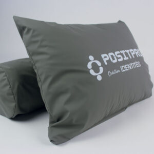 Coussin multifonctions + plot cylindrique - Gris