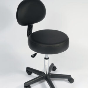 Tabouret avec dossier Confort Premium - Nylon