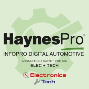 Abonnement haynes pro 1an version elec + tech- AD0000HAYTECH - CLAS Equipements