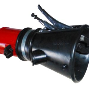 Entonnoir rond ø100mm pince + volet fermetureEntonnoir pince + volet fermeture ø100mm pour aspiration gaz d'échappement - AG 0035 - CLAS Equipements