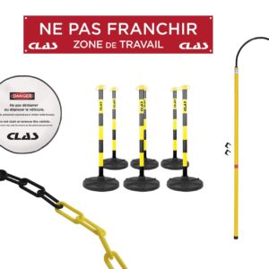 Master pack equipements de protection collectiveMaster pack équipements de protection collective / zone de travail - EG 0001 - CLAS Equipements