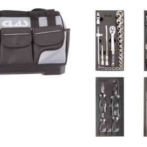 Sac de depannage 4 inserts 103 outils- EG 3111 - CLAS Equipements