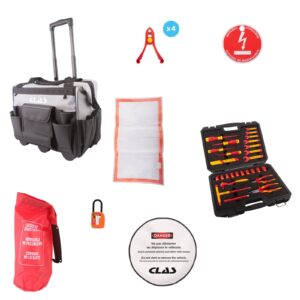 Pack e-mobilite valise vehicule electrique/hybride- OE 0377 - CLAS Equipements