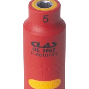 Douille isolée 1/4" 5mm - OE 0662 - CLAS Equipements